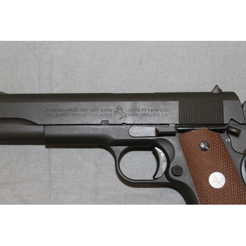 213 - Marushin Government M1911A1 Blowback Model Air Gun - Signs of Light Use

Must be over 18 and provide... 