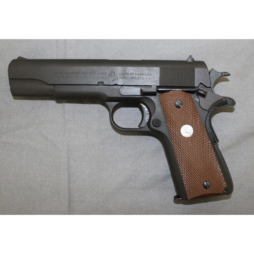 213 - Marushin Government M1911A1 Blowback Model Air Gun - Signs of Light Use

Must be over 18 and provide... 