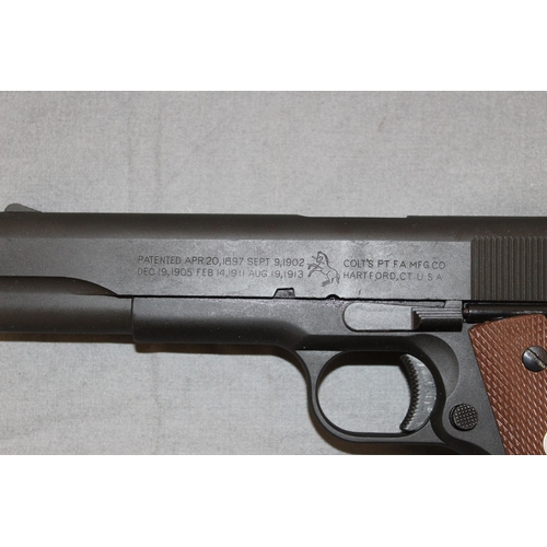 213 - Marushin Government M1911A1 Blowback Model Air Gun - Signs of Light Use

Must be over 18 and provide... 