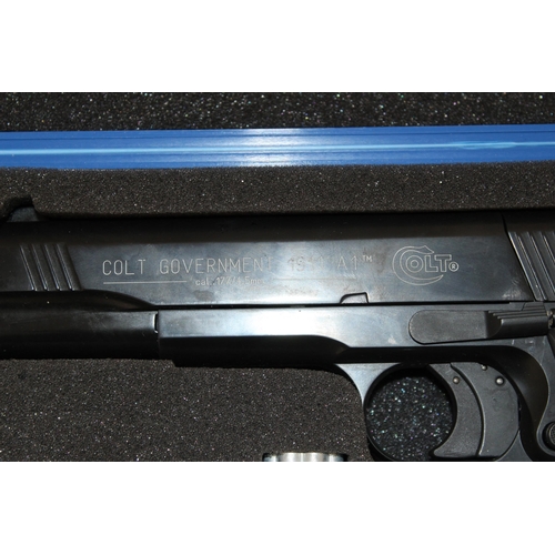 216 - COLT Air Pistol Government 1911 A1 in Colt Case-  Possible Light Use

Must be over 18 and provide Pr... 