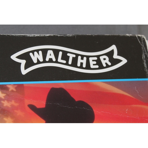 221 - WALTHER Steel Lever Action .177 CO2 Standard Air Rifle - New in Box

Must be over 18 and provide Pro... 