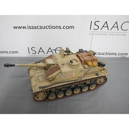 699 - German Remote Controlled Tank 1/16 Scale with Controller - All Untested

Collection Only