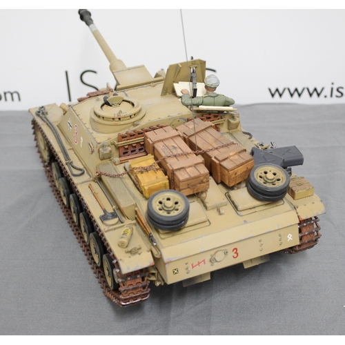 699 - German Remote Controlled Tank 1/16 Scale with Controller - All Untested

Collection Only