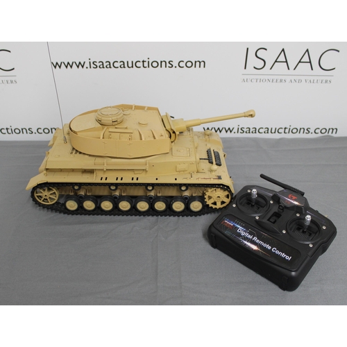 708 - Remote Controlled Tank 1/16 Scale with Controller - All Untested  

Collection Only