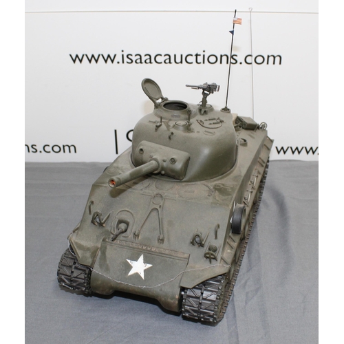 710 - American Remote Controlled Tank 1/16 Scale with Controller - All Untested

Collection Only