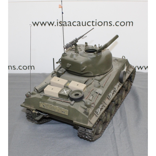 710 - American Remote Controlled Tank 1/16 Scale with Controller - All Untested

Collection Only