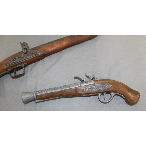 101 - Two Wooden Decorative Guns