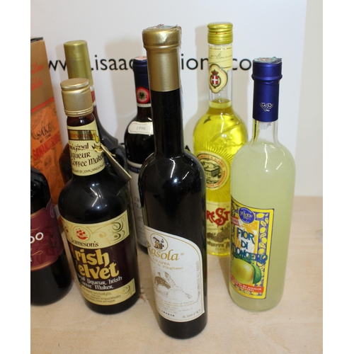 203 - 13 Mixed Bottles Of Alcohol 
Collection Only