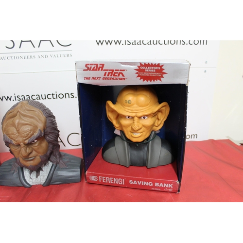 44 - 2 Boxed 1 Unboxed Star Trek Saving Banks