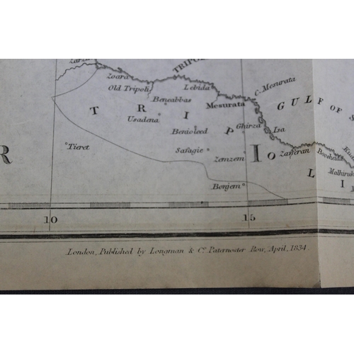 96 - Early Paper Maps of East London, Europe and Canals and Rail-Roads. Very Delicate and some perforated