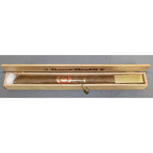 542 - Claasser Churchill 1 Cigar Made In Holland Boxed