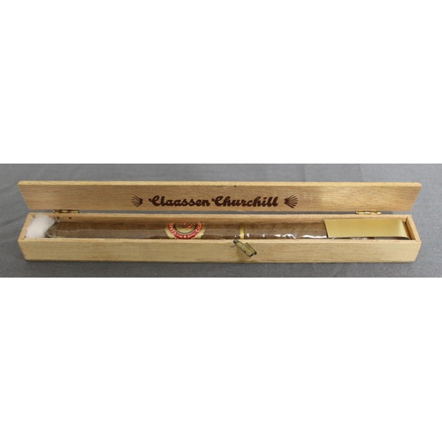 542 - Claasser Churchill 1 Cigar Made In Holland Boxed