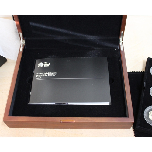 176 - The 2014 United Kingdom Premium Proof Coin Set Boxed