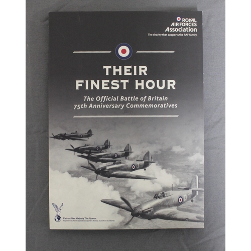 125 - Three Collectable Coin Sets Inc-
Dame Vera Lynn
Their Finest Hour
A War To End All Wars