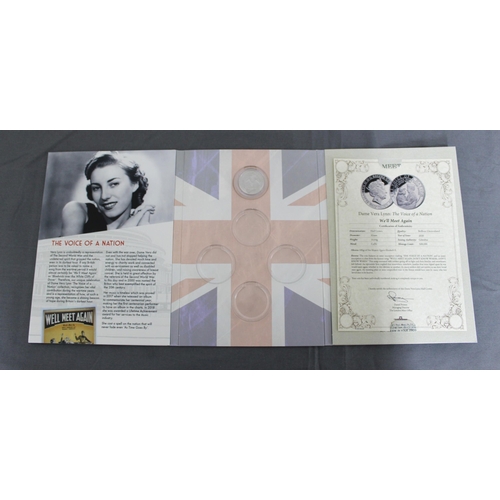 126 - Two Collectable Coin Sets Inc- Dame Vera Lynn/A War To End All Wars