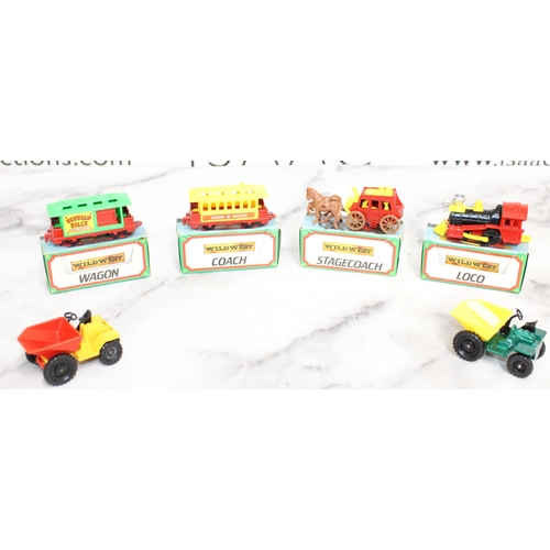 564 - Boxed Corgi Wild West To Include Two Dump Trucks