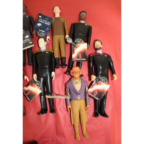 590 - Star Trek Figures With Tags - One Without Tag