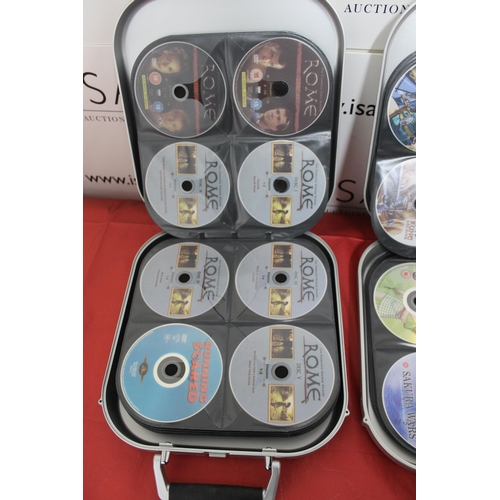 592 - Three Cases Of Mixed DVD Films