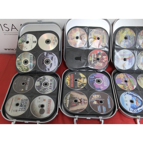 593 - Three Cases Of Mixed DVD Films