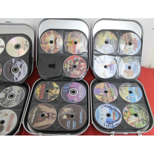 593 - Three Cases Of Mixed DVD Films