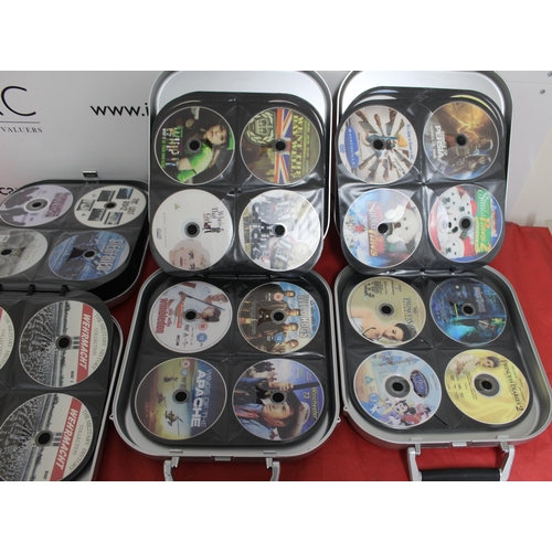 593 - Three Cases Of Mixed DVD Films