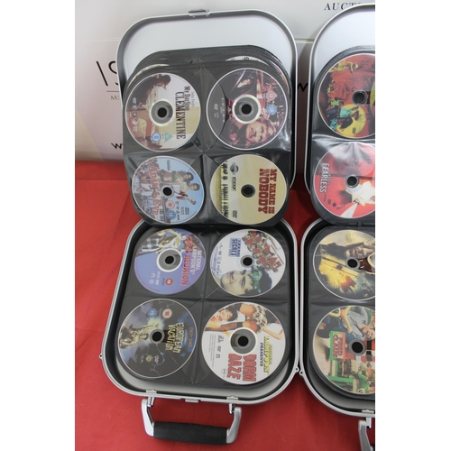 594 - Three Cases Of Mixed DVD Films