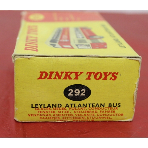 627 - Dinky 292 Atlantean 'Regent' Empty Box 'Original'