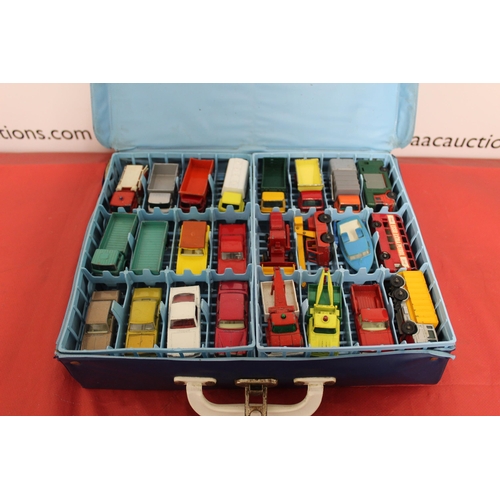 644 - Matchbox No41 GT Carrycase To Include (x25) Models