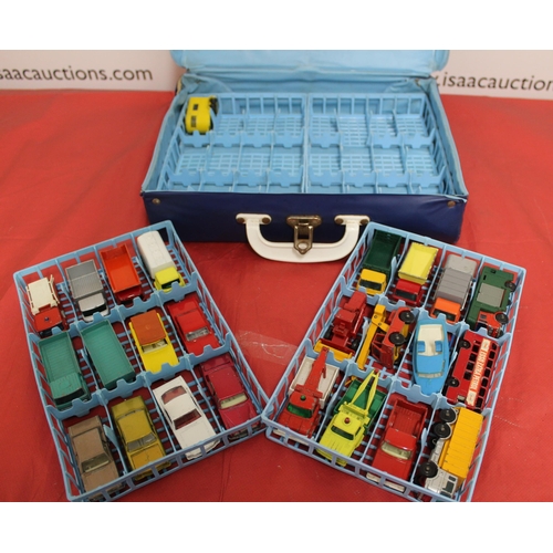 644 - Matchbox No41 GT Carrycase To Include (x25) Models