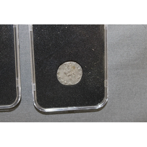 181 - Two Slab Roman Coin With Cerificate