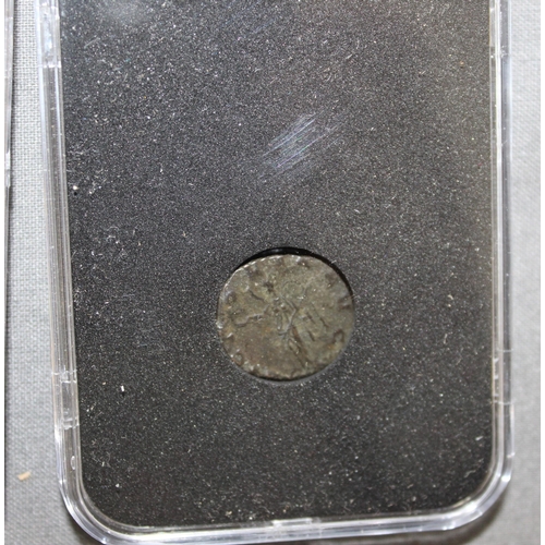 182 - Two Slab Roman Coin With Cerificate