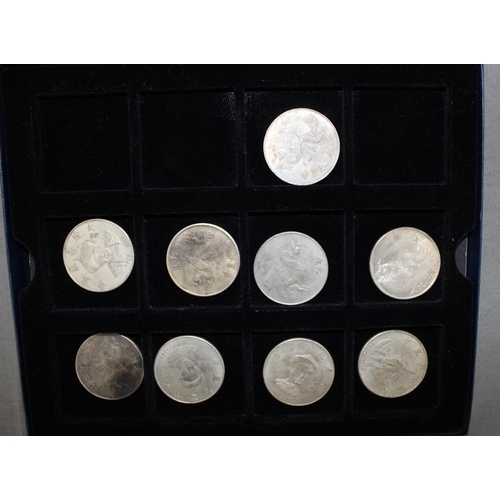 190 - Case Containing Chinese Restrike Coins