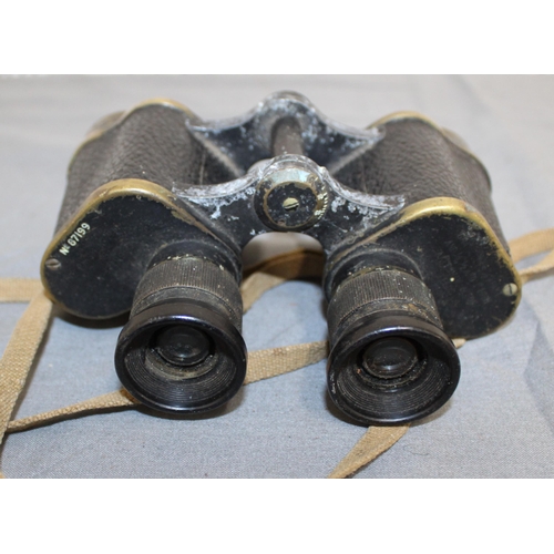 111 - 1941 Military Field Gear Binoculars