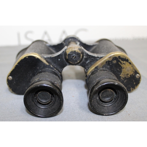 113 - Military Field Gear Binoculars