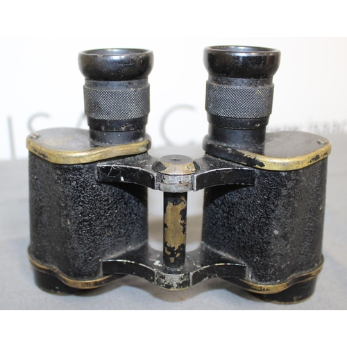 113 - Military Field Gear Binoculars