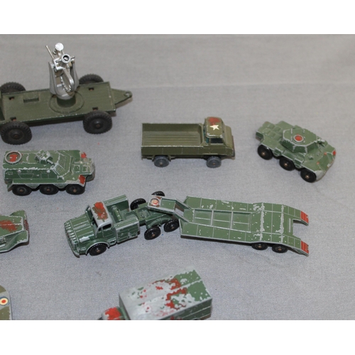 659 - A Collection Of Diecast Army/Aircraft Vehicles

Lesney, Husky and Lone Star included