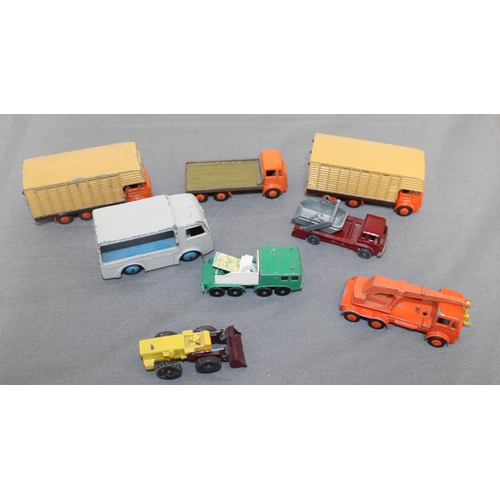 676 - A Collection Of Dinky/Leyland And Other Vehicles