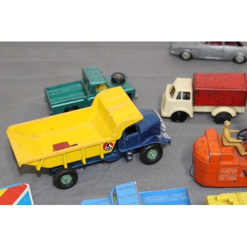 679 - A Quantity Of Collectable Vehicles And Accessories Inc-
Corgi,
Dinky Toy
Britains Ltd
Top Boy
Matchb... 