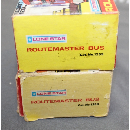 687 - Boxed And Unboxed Vintage Collectable Die Cast Buses ETC