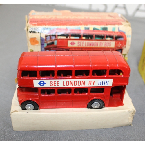 687 - Boxed And Unboxed Vintage Collectable Die Cast Buses ETC