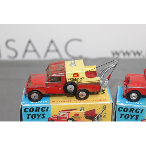 694 - Four Boxed Vintage Corgi Vehicles