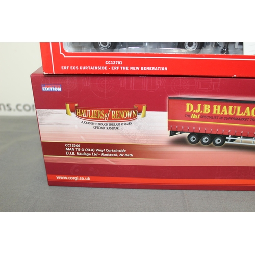 696 - One  Boxed Corgi Limited Edition Collectables And One Boxed Corgi Haulers Of Renown