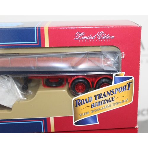 700 - Two Boxed Corgi Limited Edition Collectables Road Transport Heritage The Golden Years