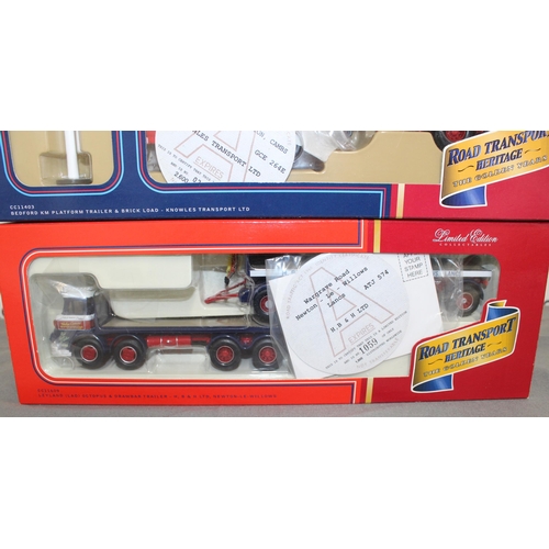 700 - Two Boxed Corgi Limited Edition Collectables Road Transport Heritage The Golden Years