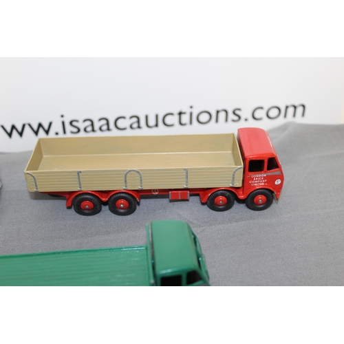 708 - Five Dinky Supertoys Trucks/Tanker