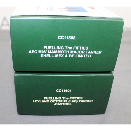 712 - Two Boxed Corgi Premium Edition Fuelling Gastrol Tanker Limited Editions