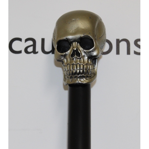 727 - Skull Headed Walking Stick
Collection Only