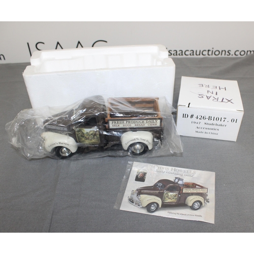 731 - Chris Howells 'Early Morning Milk'1947 Studebaker With Accessories in box