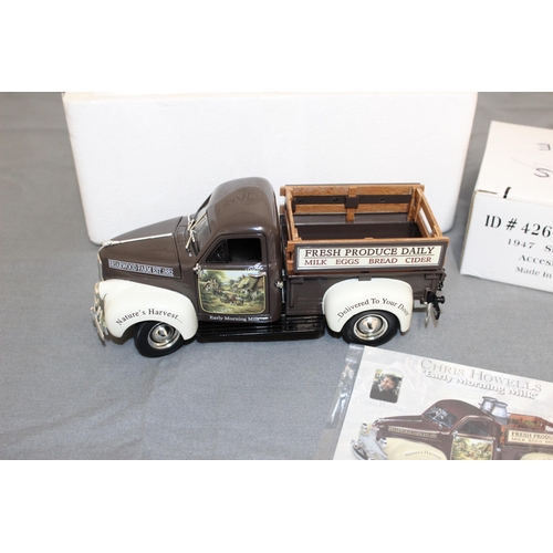 731 - Chris Howells 'Early Morning Milk'1947 Studebaker With Accessories in box