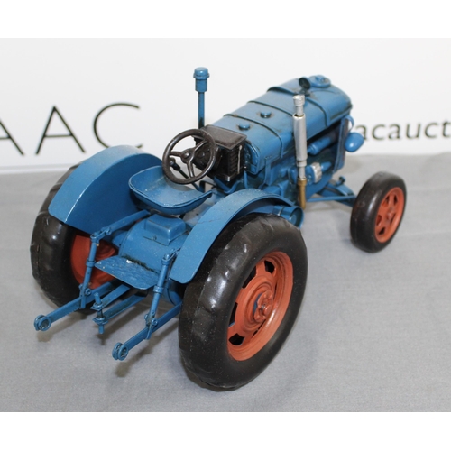 733 - Tin Plated Fordson Tractor Boxed
Length 27cm